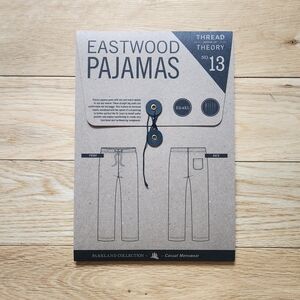 Thread Theory Mens Eastwood Pajamas Sewing Pattern - NWT